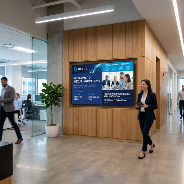 Vad är Digital Signage och varför behöver ditt företag det?