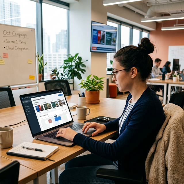 Content Management för affärsskärmar – Hur fungerar publiceringssystemet?